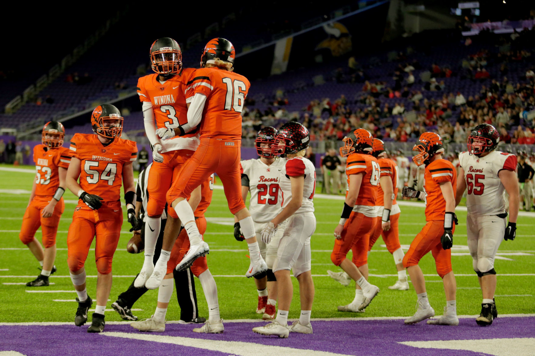 WSHS Football at US Bank Stadium